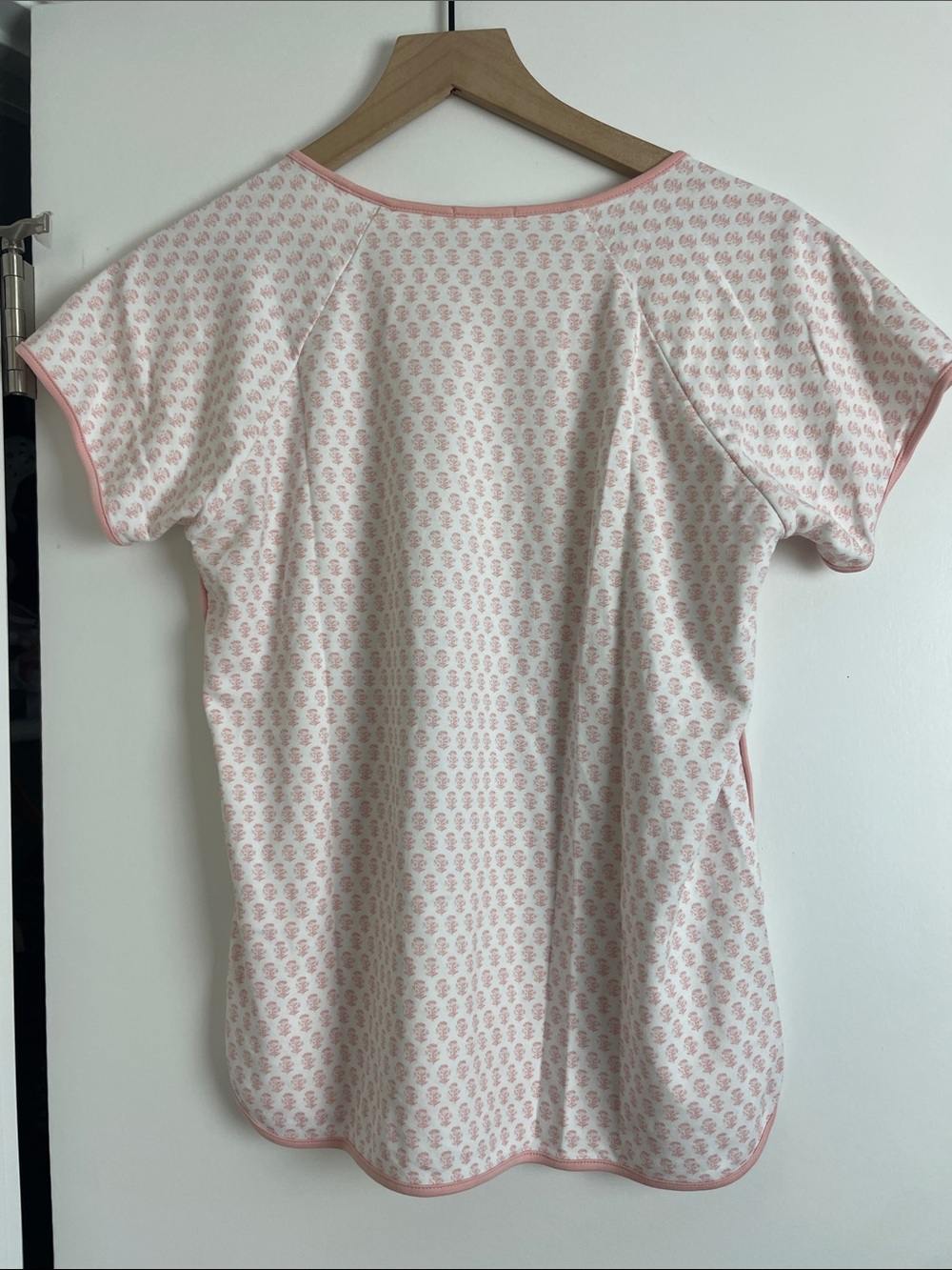 LAKE Women’s Pink Patterned Cotton Pajama Set - Brand - Picture 3 of 8